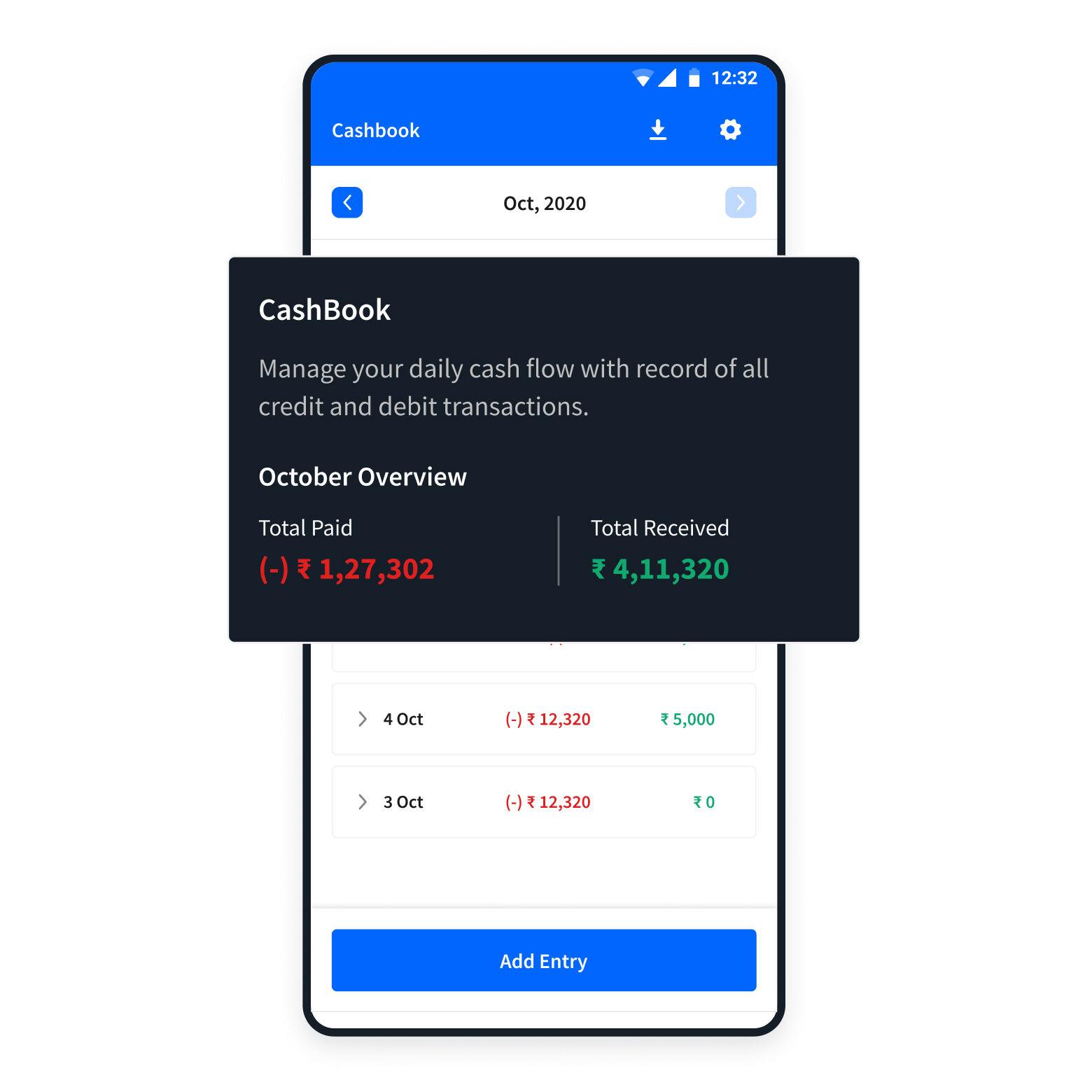 Expenses simplified, with Cashbook